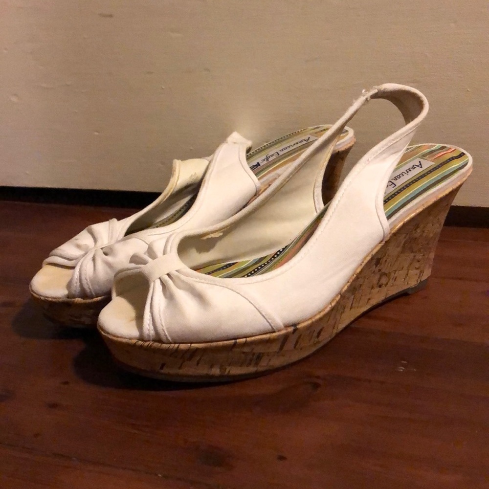 White and Cork American Eagle Wedges